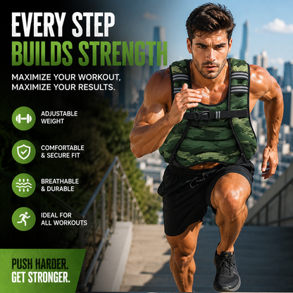 【Summerwins】Zelus Weighted Vests,6/8/12/16/20/25/30Lbs Weight Vest with Detachable Phone Pouch&Reflective Stripes&Adjustable Straps|Exercise Equipment & Workout Enhancer for Motivational Walking,Strength Training,Running,Rucking #Tiktokshopdealsforyoudays