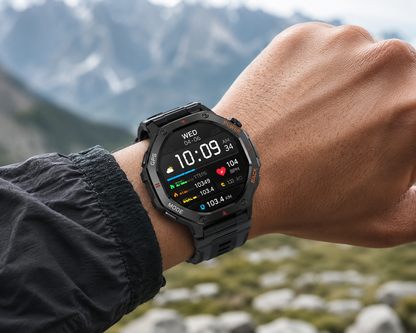 GPS Smartwatch Outdoor Sports Watch, Wearable Health Fitness Smartwatch, Calling Smart Watch, Multifunctional Watch, Digital Smart Watch, Wireless Call Function, 100+ Sport Modes, Calorie Counter, Weather Alarm LED Compass, Gift for Men Women #TOP PICKS