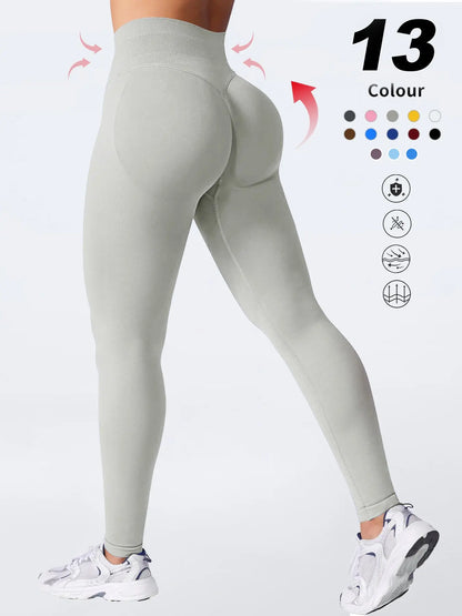 Two-Pack High-Waist Yoga Pants for Women, Soft Breathable Athletic Wear, Athletic Skinny Pants, Ideal for Fitness and Daily Use, Available In
