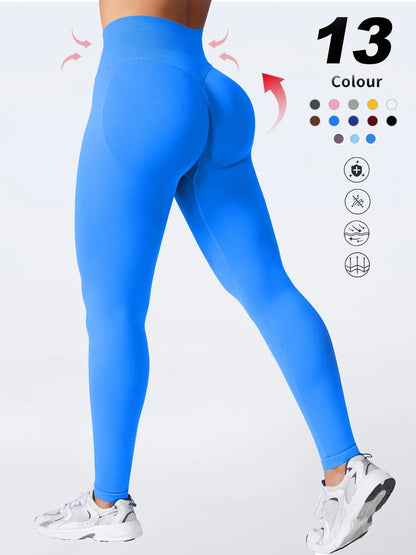 Two-Pack High-Waist Yoga Pants for Women, Soft Breathable Athletic Wear, Athletic Skinny Pants, Ideal for Fitness and Daily Use, Available In