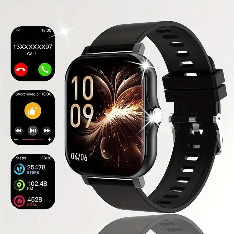 Smart Watch, Wireless Talking/Dialing, Multi-Sport Mode, Call Reminder and Rejection, SMS Reminder, Message Reminder, Various APP Reminders, Multi-Function Display, HD Screen, Gifts, Multiple Colors Alloy Charging Pink Smartphone Usb Wearable Rechargeable