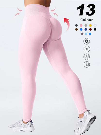 Two-Pack High-Waist Yoga Pants for Women, Soft Breathable Athletic Wear, Athletic Skinny Pants, Ideal for Fitness and Daily Use, Available In